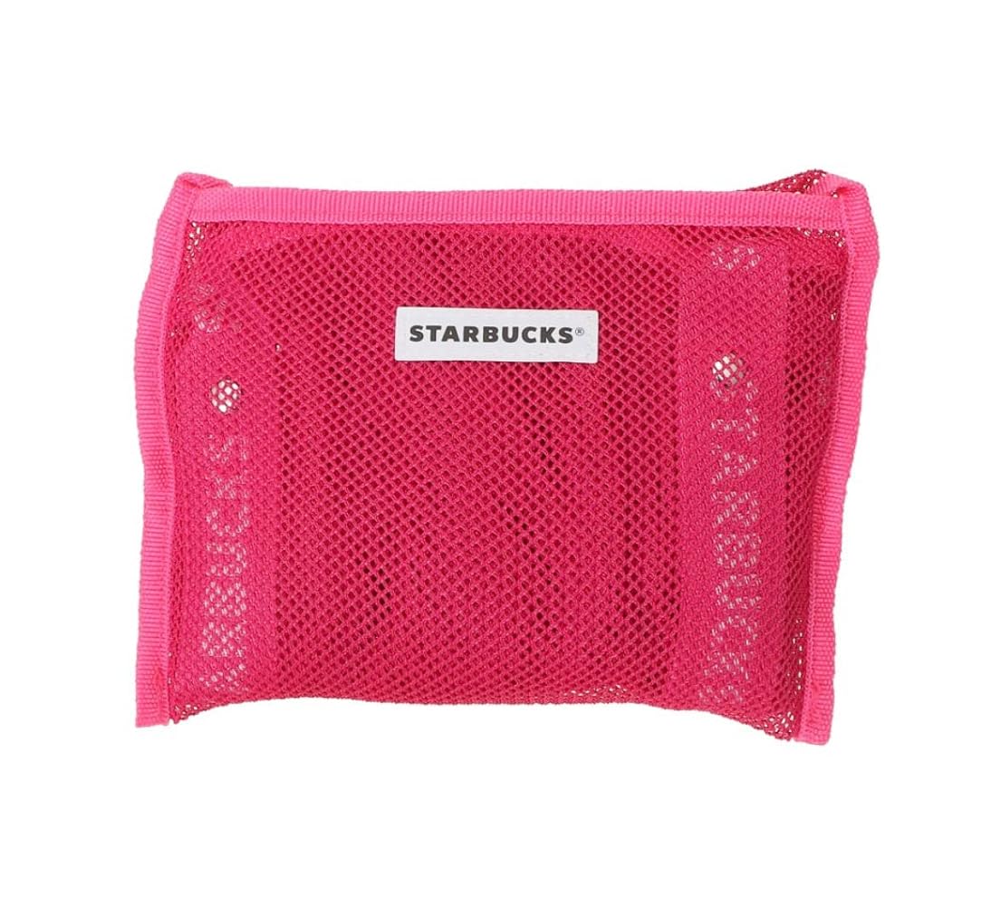 Amazon.co.jp: スタバ スターバックス メッシュエコバッグ